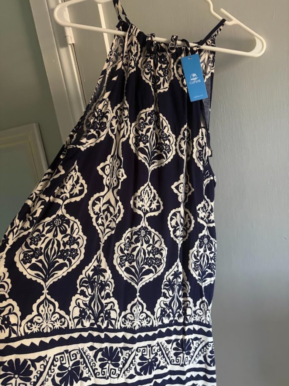CUPSHE Midnight Floral Print Mini Dress Size M - Picture 7 of 7